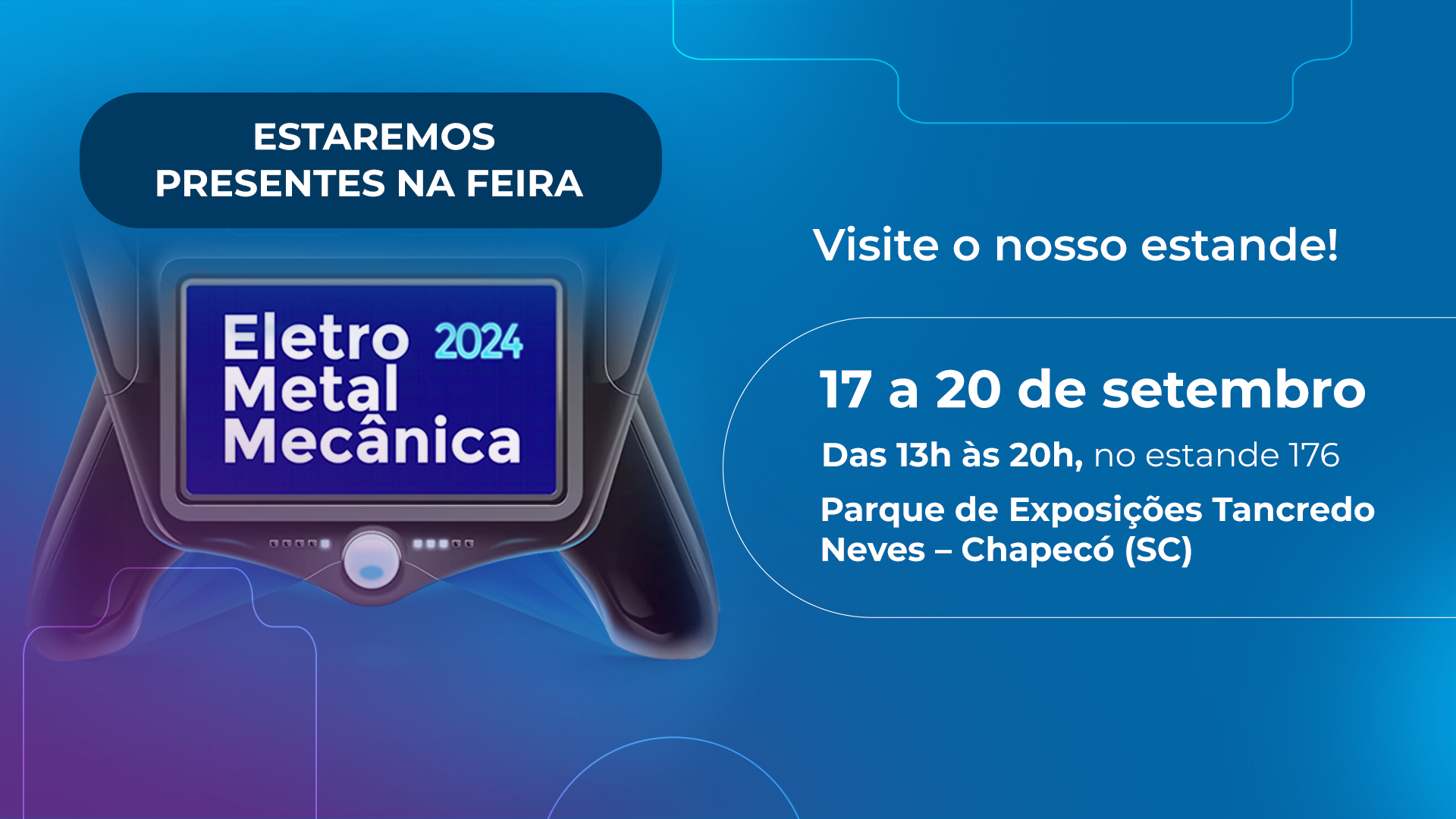 SKA é presença confirmada na Feira Eletrometalmecânica 2024 